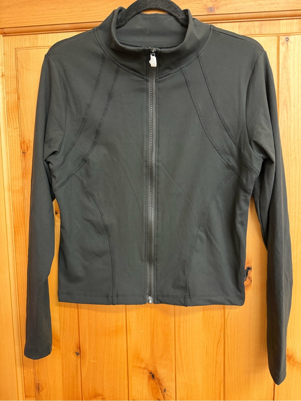 Active USA Black Full-Zip Utility Jacket